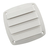 Maxbell Rectangle Air Hose thru Vent 5" Air Exhaust ABS Plastic for Boat White Vent