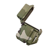 Maxbell Lighter Case Hard Case Pocket Sturdy for Hiking Camping for Inner Tank Green