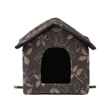 Maxbell Cute Oxford Cloth Cat House Stray Cats Shelter Lightweight Style A