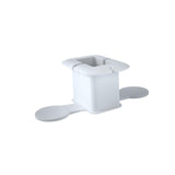 Maxbell Silicone Power Adapter Case Cable Organizer Cord Holders for Desktop Bedroom white