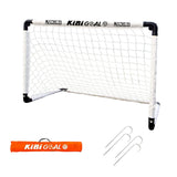 Maxbell Kids Soccer Goals Portable Soccer Nets Set Outdoor Training Easy Assembly L Orange