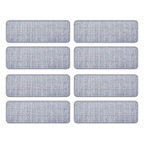 Maxbell Replacement Flat Mop Pad Kitchen Bathroom Floor Duster Cleaning Rag 8pcs