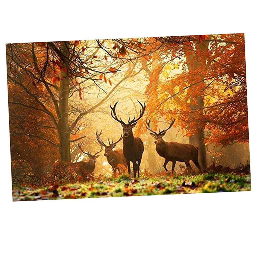 Max Maxb DIY Animal Craft 5D Diamond Painting Embroidery Cross Stitch Kits Elk