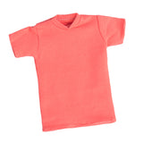 Maxbell 1pc 1/6 Men T-shirt Male Soldier Clothing for HT 12in Doll Toys Accessories orange