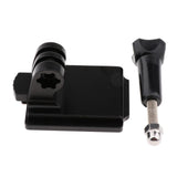 Maxbell Helmet Aluminum Fixed Mount & Screw Rod Kits for  Black