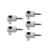 Maxbell 5Pcs Pendant Light Cable Hook Pendant Fitting for Dining Room European Lamps White
