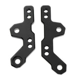 Max Motorcycle Rearsets Bracket Base Footpeg Plate For Kawasaki NINJA 250 Black