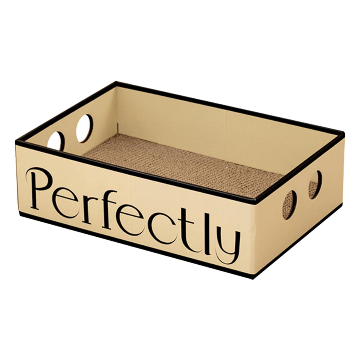 Maxbell Cardboard Cat Scratcher Box Scratching Board for Small Medium Cat Kitten Perfectly