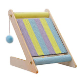 Maxbell Cat Scratcher Vertical Wood Frame Cat Scratching Board for Indoor Cats