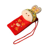 Maxbell Red Pocket Lucky Money Pockets Women Purse Red Pocket for New Year Travel Yellow