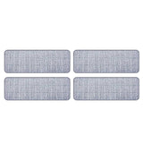 Maxbell Replacement Flat Mop Pad Kitchen Bathroom Floor Duster Cleaning Cloth 4pcs