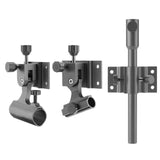 Maxbell Set of 3 Fishing Chair Accessories Fishing Rod Holder Bracket for Beach grey