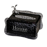 Maxbell Tissue Box Holder Decorative Luxury Napkin Holder for Restaurant Bedroom Car black bunny