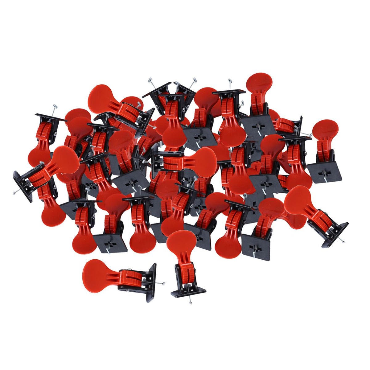 Maxbell 50x Tile Leveling System Kit for Floor Construction Tools DIY Wall Building