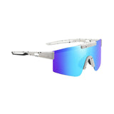 Maxbell Sport Polarized Sunglasses Cycling Glasses for Running Climbing Cycling  White Blue