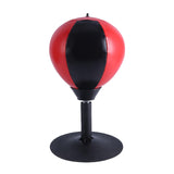 Maxbell Punching Bag Speed Ball Desktop Boxing Ball for Exercise Sports Equipment Black Red