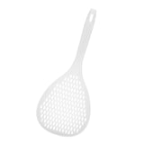 Maxbell Strainer Mesh Basket Round Mesh Spoon tool for Loo Noodle Kitchen Pasta white
