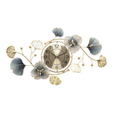 Maxbell Wall Hanging Clocks Iron Art Atmosphere Mute for Bedroom Dining Room Hotel horizontal medium