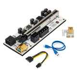 Maxbell Pci-E Riser Card PCIe 1x to 16x Extender Pci-E Riser Adapter Card Durable