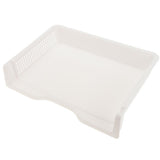 Max Acrylic Side Load Stackable Paper Tray Organizer Letter File Storage White