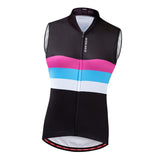 Maxbell Cycling Vest Jersey Women Sleeveless Breathable Reflective Tops Black L