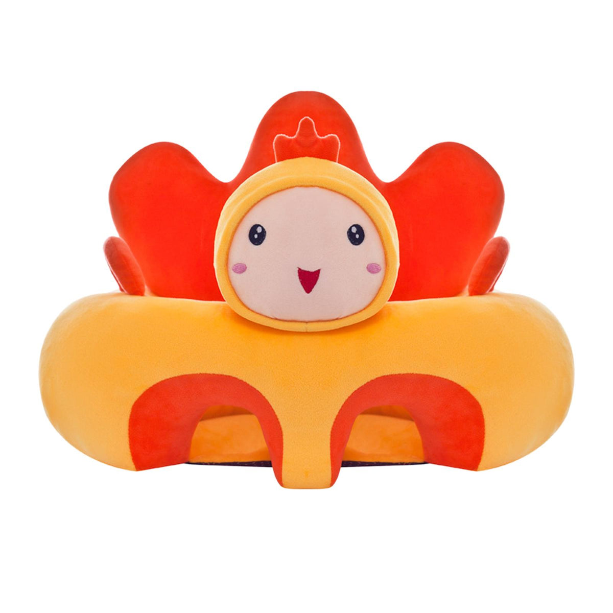 Maxbell support Seat Plush Chairs Learning to Sit Animal for Learning chicken