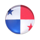 Maxbell Round Buttons 32 Teams National Flag Football Fans Brooch Panama