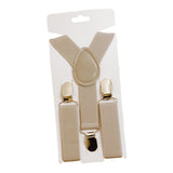 Maxbell Kids Suspenders with Clips Pants Suspender for Celebrations Street Festivals Khaki