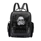 Maxbell Skulls Backpack Durable Large Capacity Steampunk Rucksack for Women Men Work