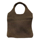 Maxbell Fashion Knitted Handbag Shoulder Bag Boho Bag Summer Tote Casual Travel Coffee