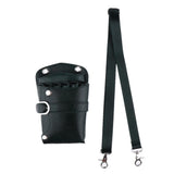 Maxbell PU Hairdressing Hair Cutting Scissors Shears Haircut Tools Holster Bag Dark Green
