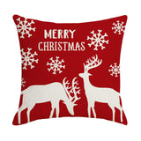 Maxbell Pillow Cover Protective Christmas Pillow Case for Restaurant Gift Home Style P