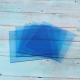 Max 5 Pieces 15x15cm Sky Blue Transparent Acrylic Board Model Materials DIY Tool
