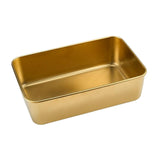 Maxbell Rectangular Candy Dessert Snack Dry Fruit Plate for Camping M