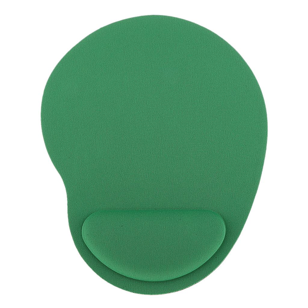 Maxbell Comfort Soft Gel Rest Wrist Support Mat Mouse Pad Gaming Green