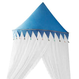 Maxbell Kids Princess Castle Bed Canopy Mosquito Net Bedding Dome Tent Blue 1.5m