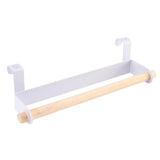 Maxbell Bathroom Towel Rack Kitchen Tissue Holder Over Door Hanger Type 1 White