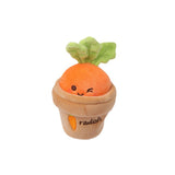 Maxbell Carrot Plush Toy Keychain Birthday Gifts Stuffed Doll Gift Children Toy orange