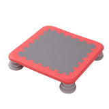 Maxbell Mini Kids Trampoline Workout Toy Jumping Stable for Indoor Home School Red