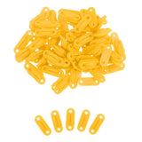 Maxbell 100 Pcs Badminton Racket Racquet Grommets Eyelets String Accessory Yellow  L