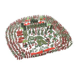 Maxbell Simulation Army Toy Blockhouse Rocket Desk Decor for Boys Children Gifts