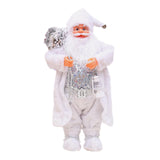 Maxbell Maxbell Cute Santa Claus Doll Snowman Gifts Standing Figure for Home Office Xmas with Lantern