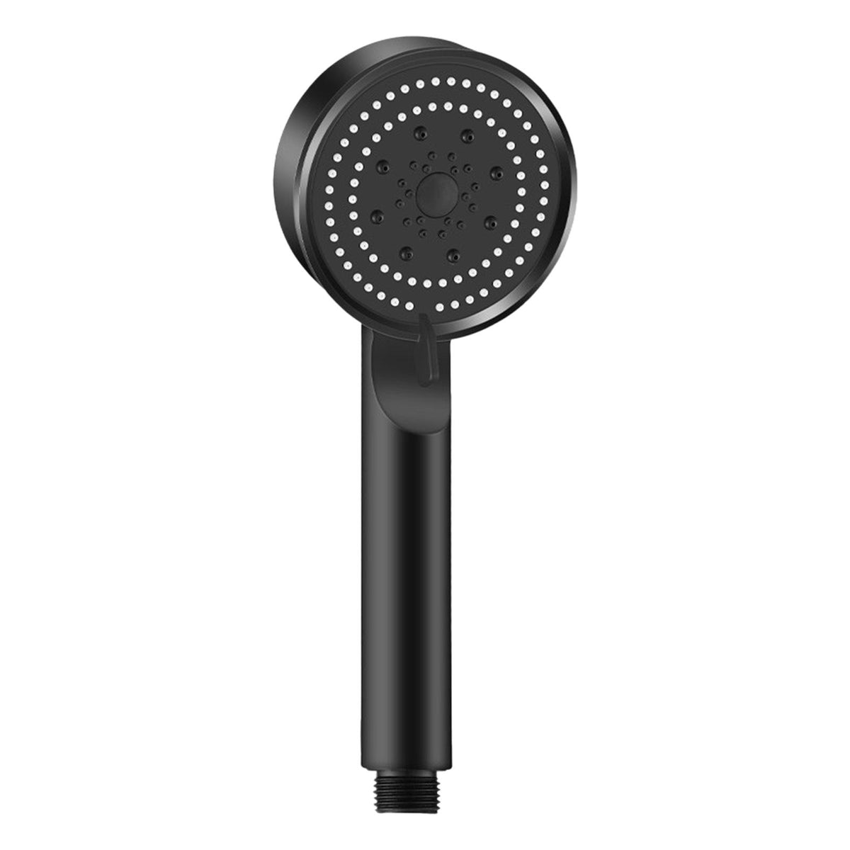 Maxbell High Pressure Handheld Shower Head 5 Spray Settings Screw in G1/2" Connector Black