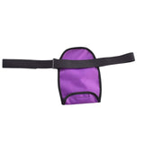 Maxbell Colostomy Bag Covers Reusable Durable Protective Bag for Outdoor Travel Home Rose Red
