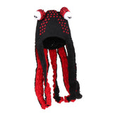 Maxbell Funny Tricky Hat Decor Costume Hat for Themed Party Fancy Dress Gift Black Red