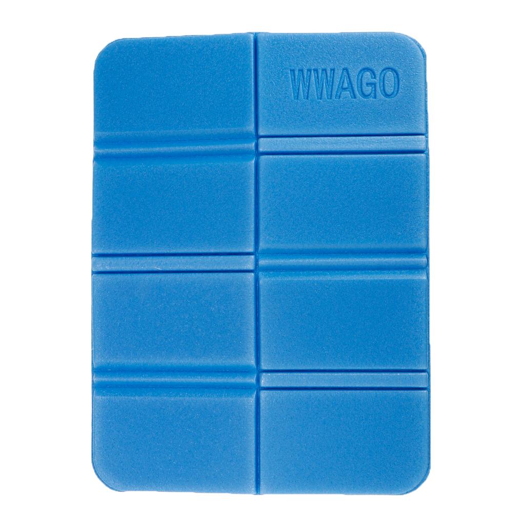 Max Camping Folding Pad Waterproof Seat Foam Cushion Hiking Picnic Mat Blue