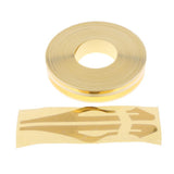 Max Maxb Brooches Stripe Tape Vinyl Decal Car Stickers Steamline Dual Line Golden