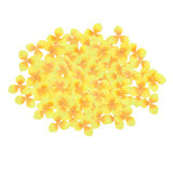Maxbell 200 Pieces Wedding Flowers Confetti for Birthdays Centerpieces Yellow