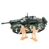 Max 1:72 Main Battle Tank Model Army Tank Toy Chinese T99 Tank Green