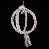 Max Parrot Cockatiel Cage Chew Climb Toy Ring Cotton Rope Swing Bird Toy